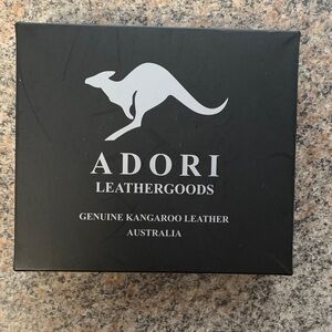 NWT in Box Adori Kangaroo Leather Men’s Wallet
